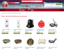 Tablet Screenshot of le-dogstore.fr